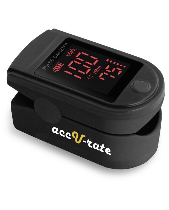 Acc U Rate CMS 500D Generation 2 Deluxe Fingertip Pulse Oximeter ...